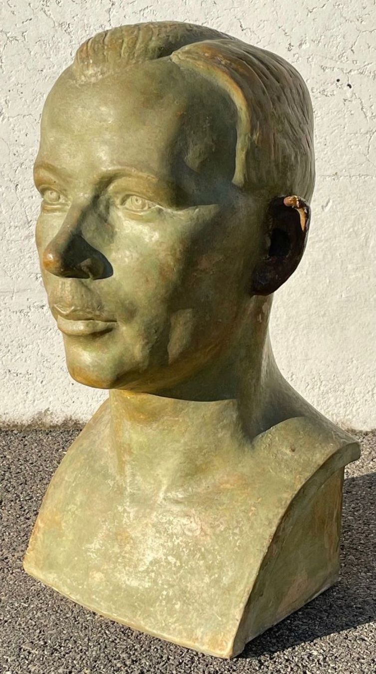 Sculture & Statue: Grosse Keramik Büste signiert – Usato da Olten venduto da sportwelt 3