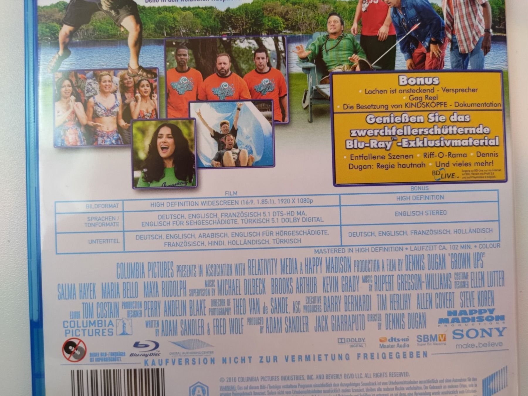 Alle DVDs: Kindsköpfe – Gebraucht aus Liestal von Kratzilla 3