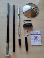 X-Pole Stange Xpert 45mm Set, pulverbeschichtet schwarz