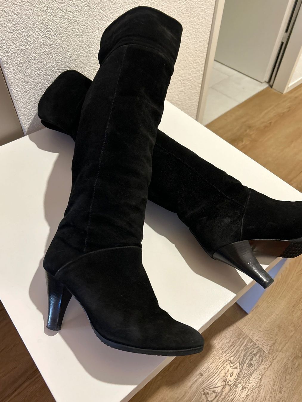Scarpe da donna: Overknee-Stiefel schwarz Gr. 39 – Usato da Brunnen venduto da Nala2929 4