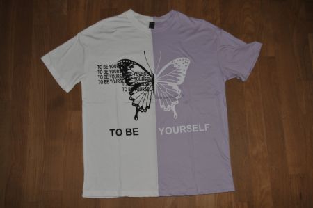 Supersize T-Shirt - cooles Design - Shein - Gr. XS - Top