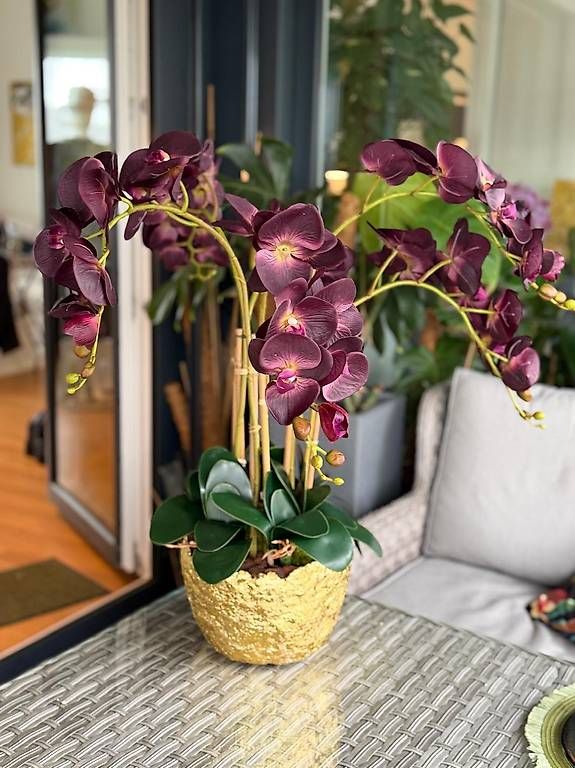 Alle Dekorationen: violette Orchideen Schale künstlich – Neu (gemäss Beschreibung) aus Luzern von Brokiland 2