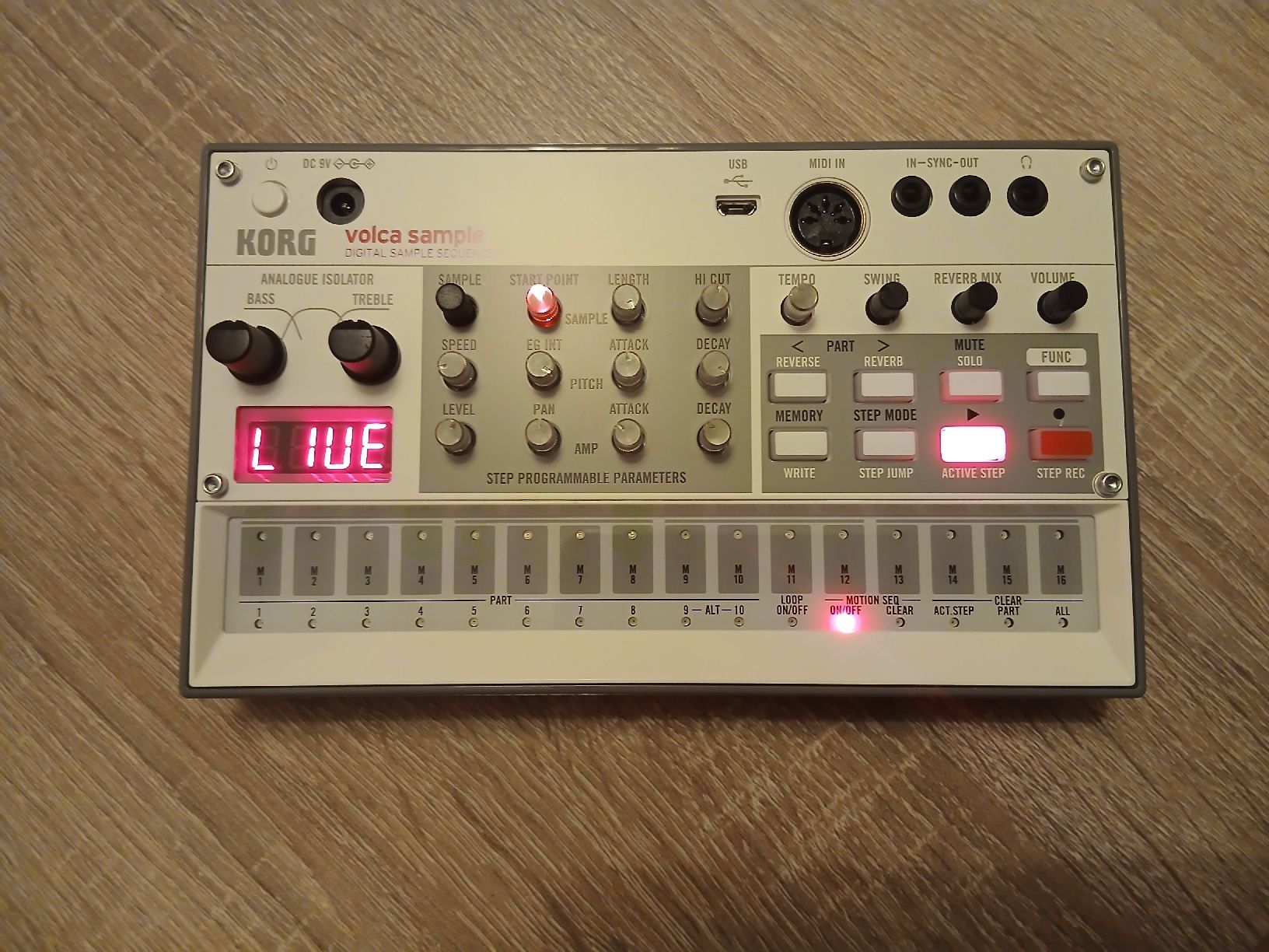 Korg Musikinstrumente: Korg Volca Sample 2 Digital Sequencer, Neu – Neu (gemäss Beschreibung) aus Othmarsingen von Studio15