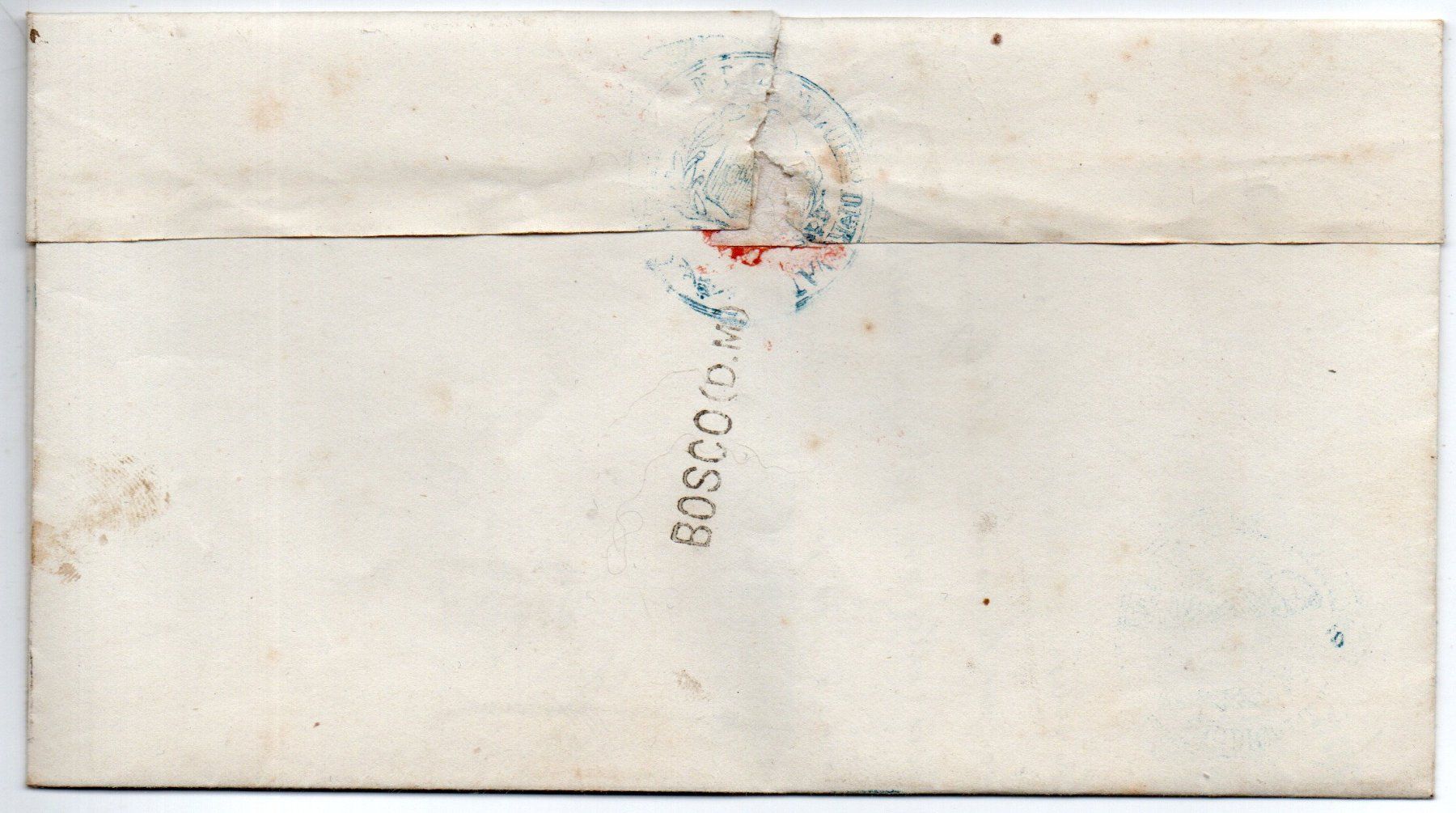 Alle Briefmarken: BoM 1871 Cevio per Bosco – Gebraucht aus Melano von pisonsdro 1