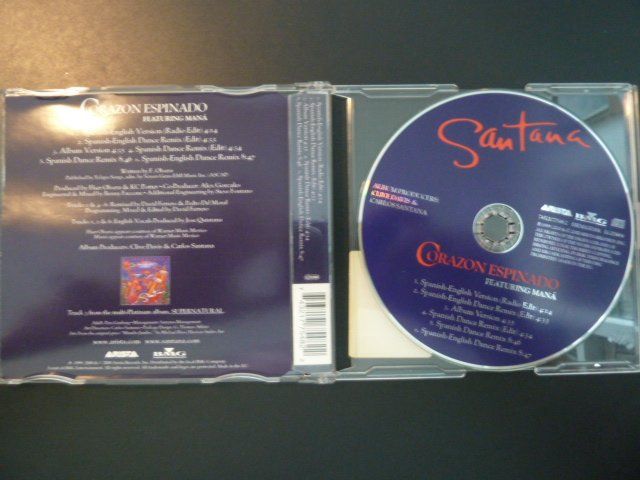 CDs: Santana - Corazon espinado (feat. Mana) – Gebraucht aus Au ZH von sikoku 1