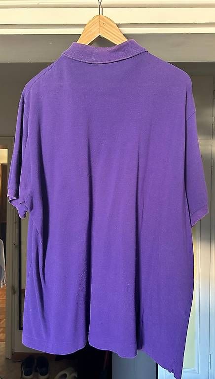 Polo-Shirts: LACOSTE POLOSHIRT, violet, Grösse 7 – Gebraucht aus Biel/Bienne von ste_8vdy 1