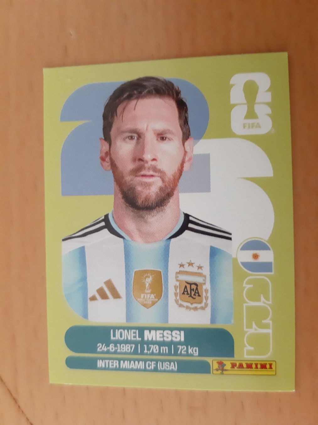 Panini Carte collezionabili: Panini WM 2026 Messi & Team Argentina – Nuovo (secondo la descrizione) da Ittigen venduto da Footygol