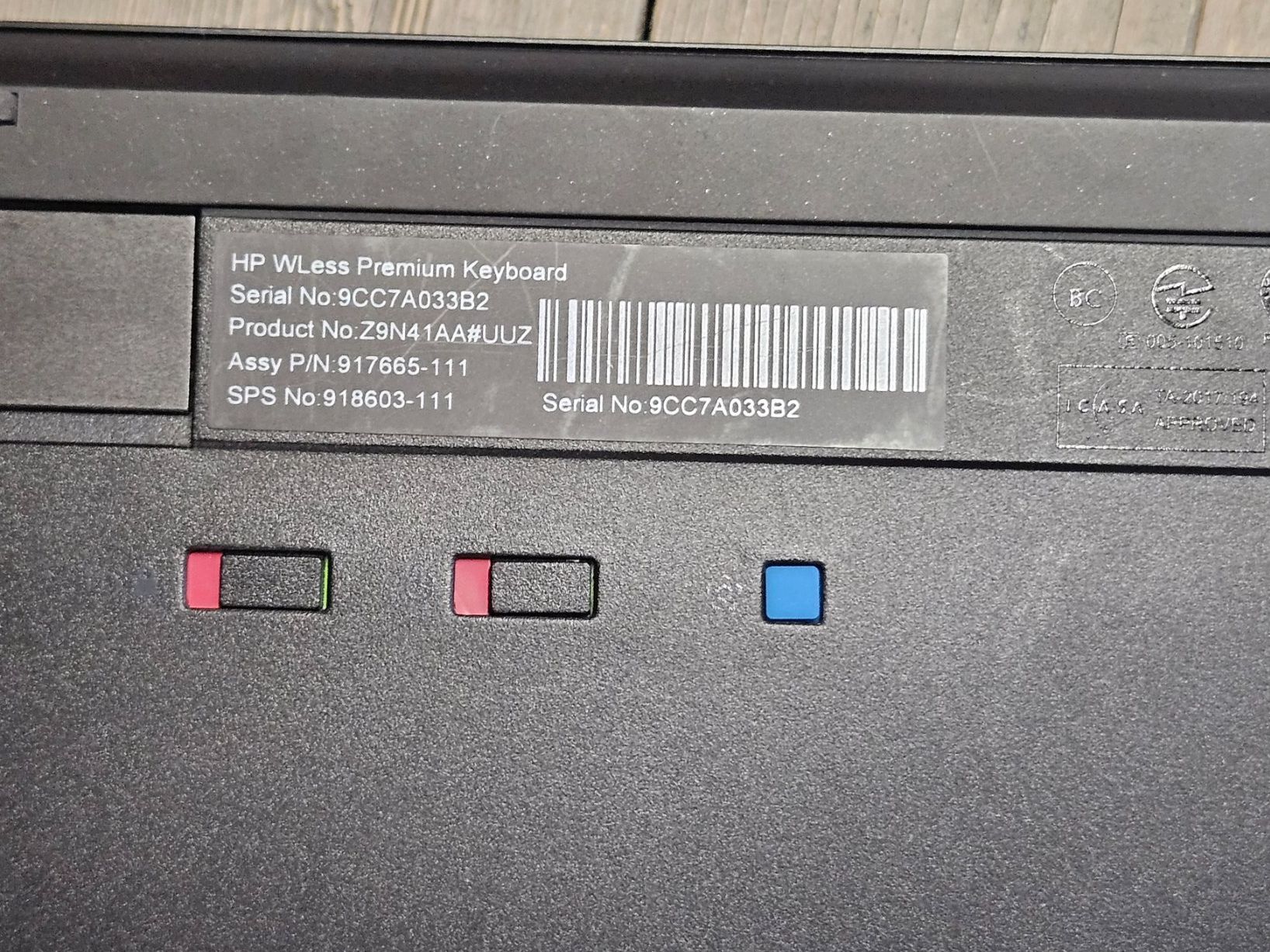 Hewlett Packard Claviers: HP Wireless Premium Keyboard – D'occasion à Zürich par RiggyBiggy 2