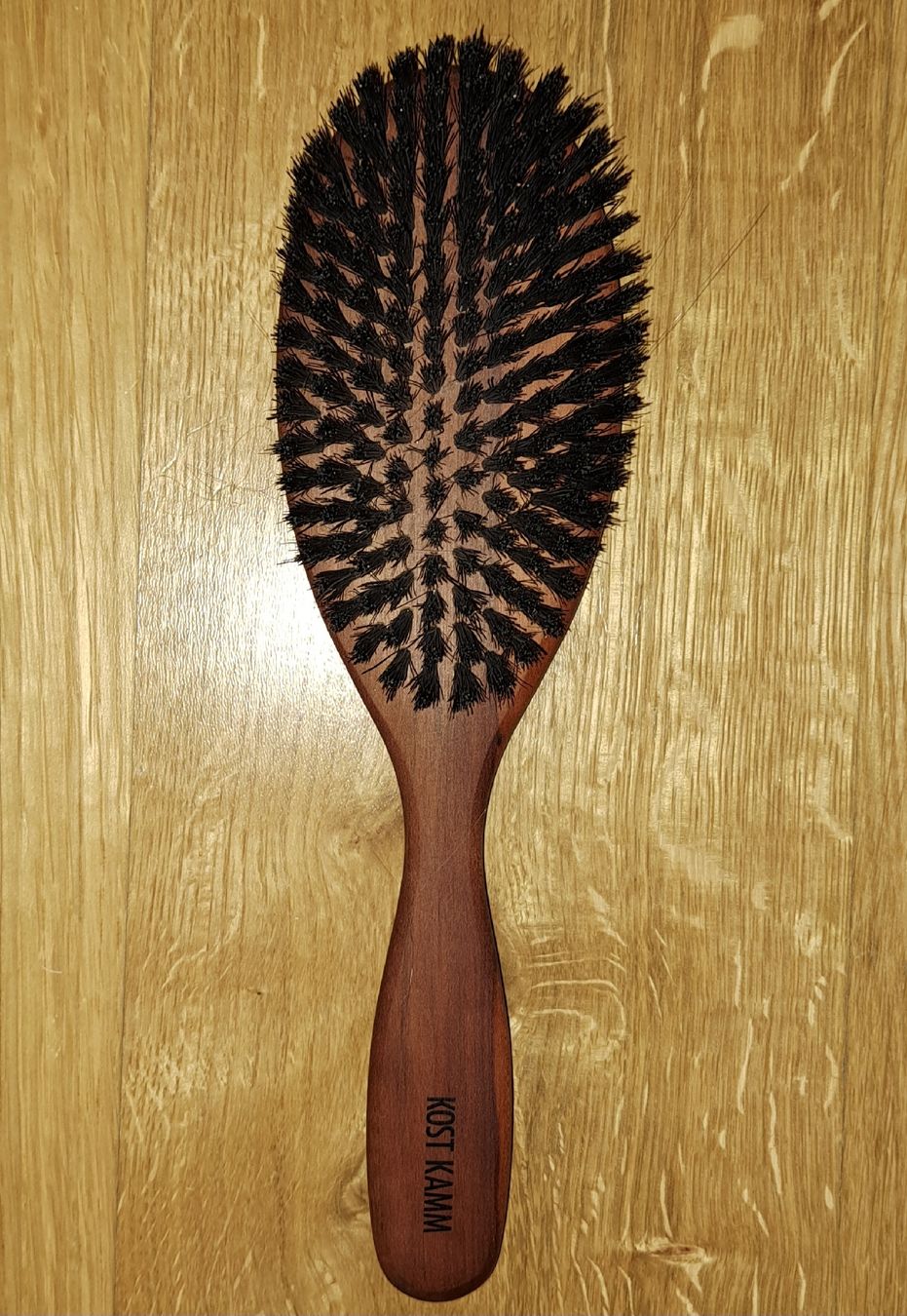 Altro per la cura dei capelli: Kostkamm Haarbürste, Birnbaum gewachst fein – Nuovo (secondo la descrizione) da Richterswil venduto da Viorella