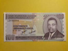 BURUNDI - 100 Francs 2007 UNC (LD872504)