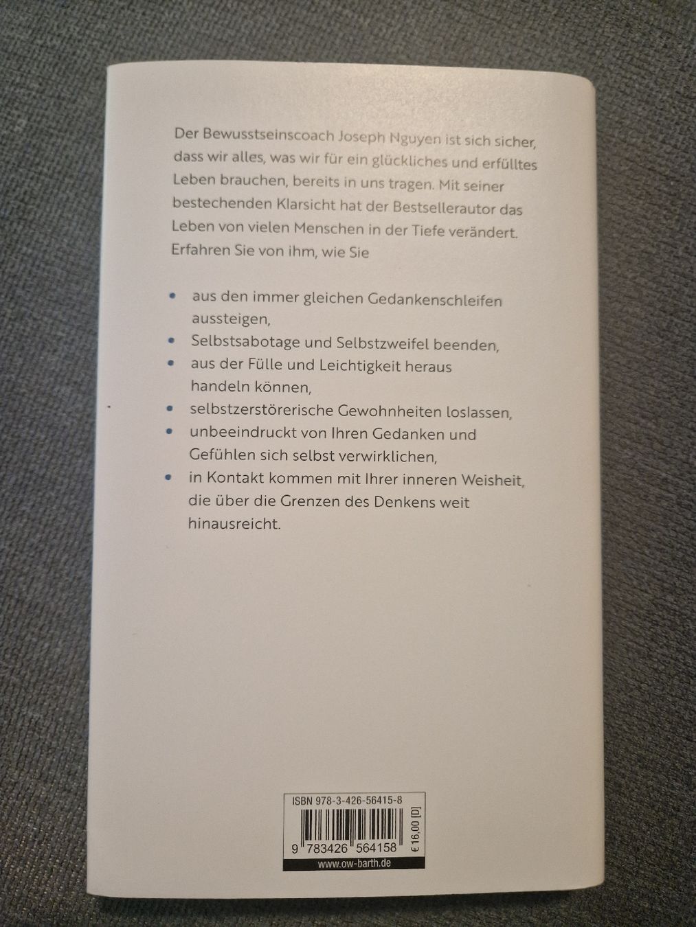 Livres: Buch "Hör auf zu glauben, was du denkst" – D'occasion à Zürich par Ischhaltso16 1