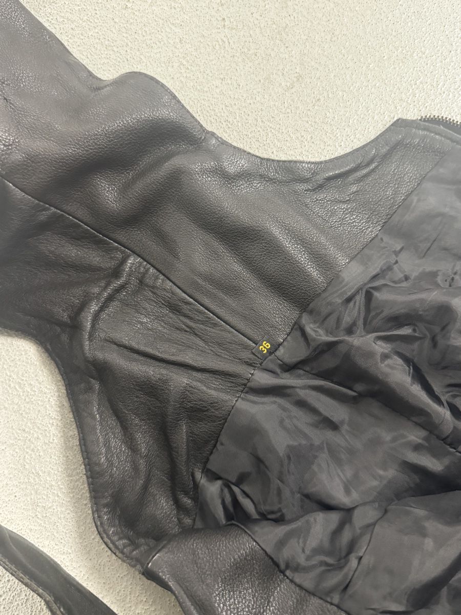 Pantalons: Leder Latzhose Motorrad – D'occasion à Aarau par sug_b6fr 1