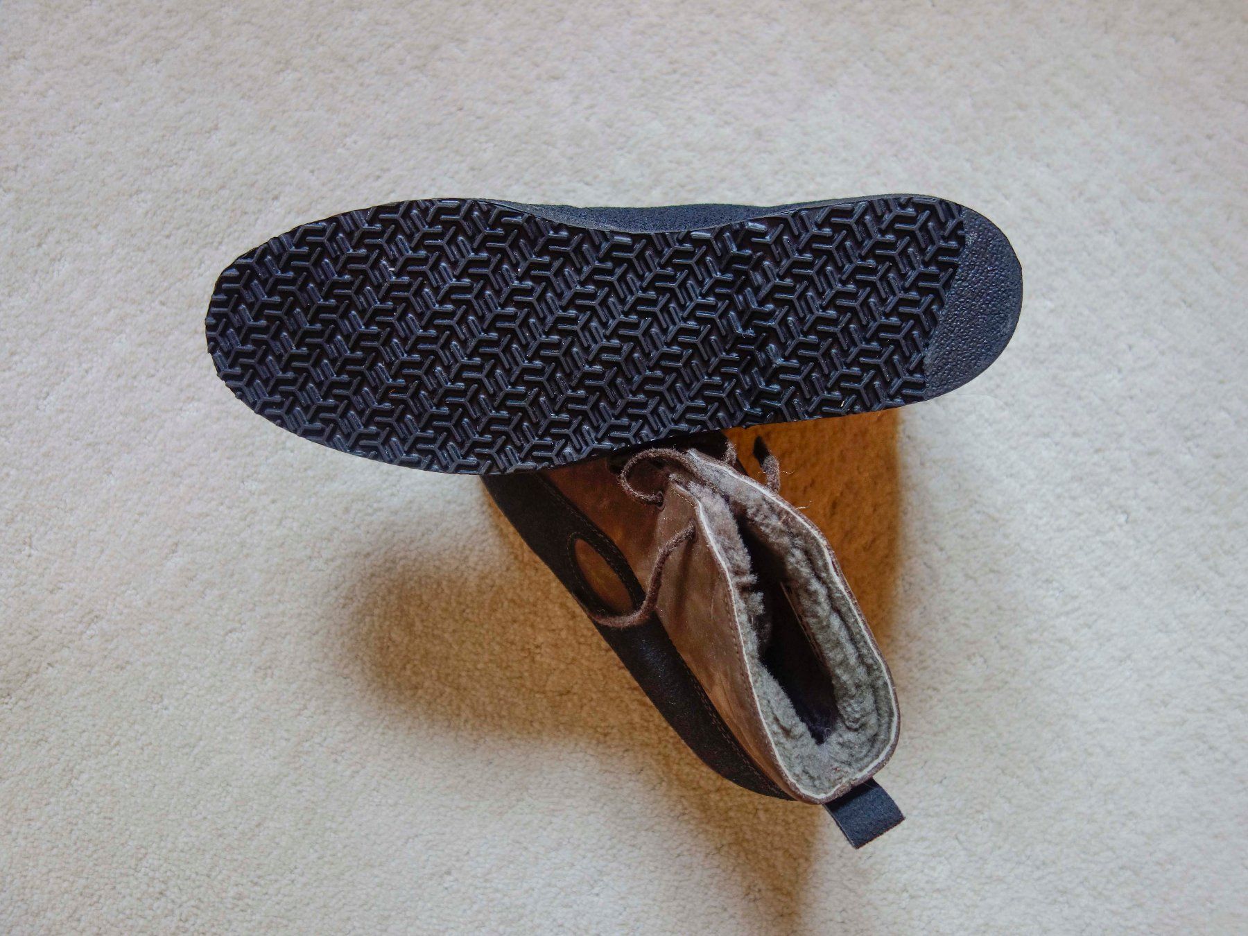 Kandahar Chaussures hommes: Kandahar Lammfellschuhe – Neuf (Voir description) à Scuol par magenfeuer 3