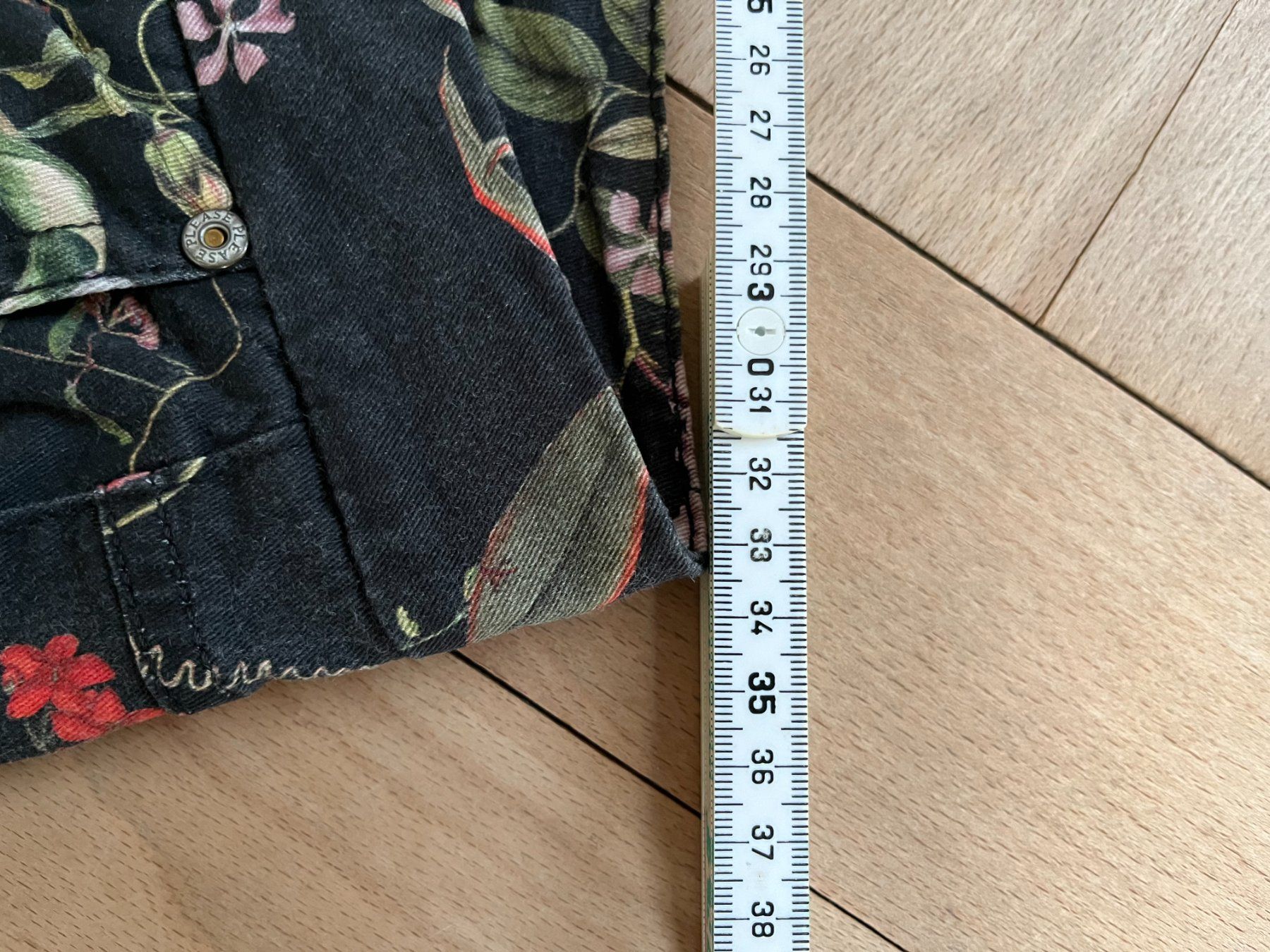 Please Jeans Jeans: PLEASE Jeans Flowers Blumen – Usato da Zürich venduto da its-love 5