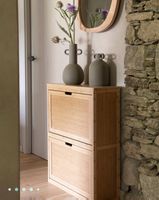 KEDAR Wandschuhschrank aus Bambusholz – Beige