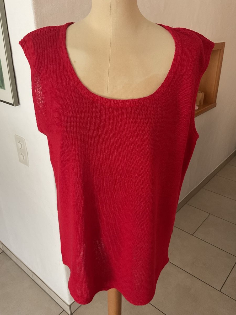 Pullover & Sweatshirts: Linen Strick 🧶 Pullover ohne Ärmel XL – Neu (gemäss Beschreibung) aus Wil ZH von RiccardaWegmann