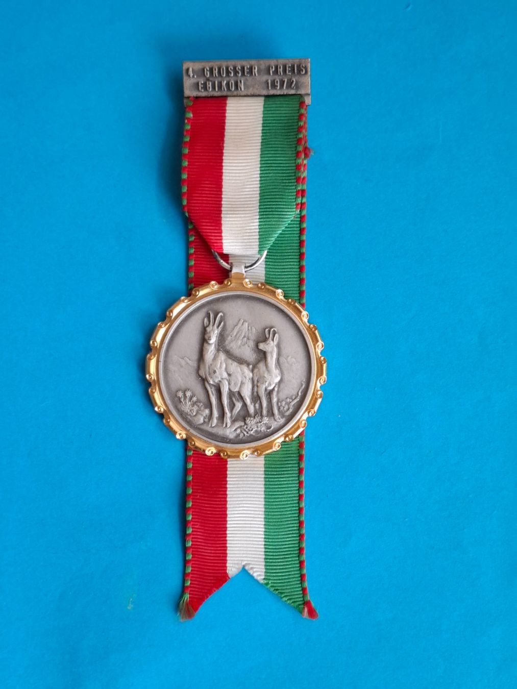 Medaglie: Gemse 1972 (A672) – Usato da Schwanden GL venduto da Suvorov 3