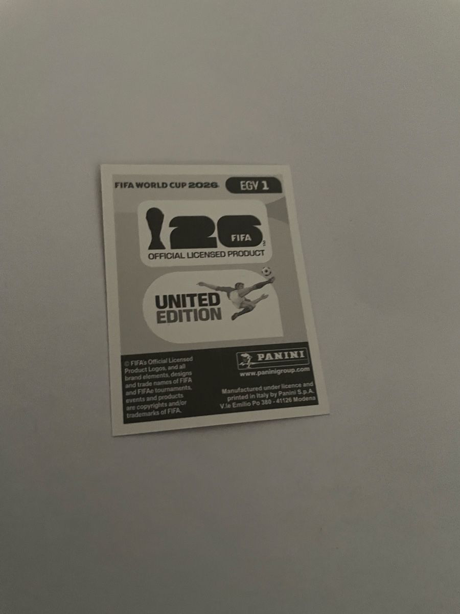 Panini Carte collezionabili: FIFA WM 2026 Egypt EGV 1 – Nuovo (secondo la descrizione) da Winterthur venduto da Cobraforce 1
