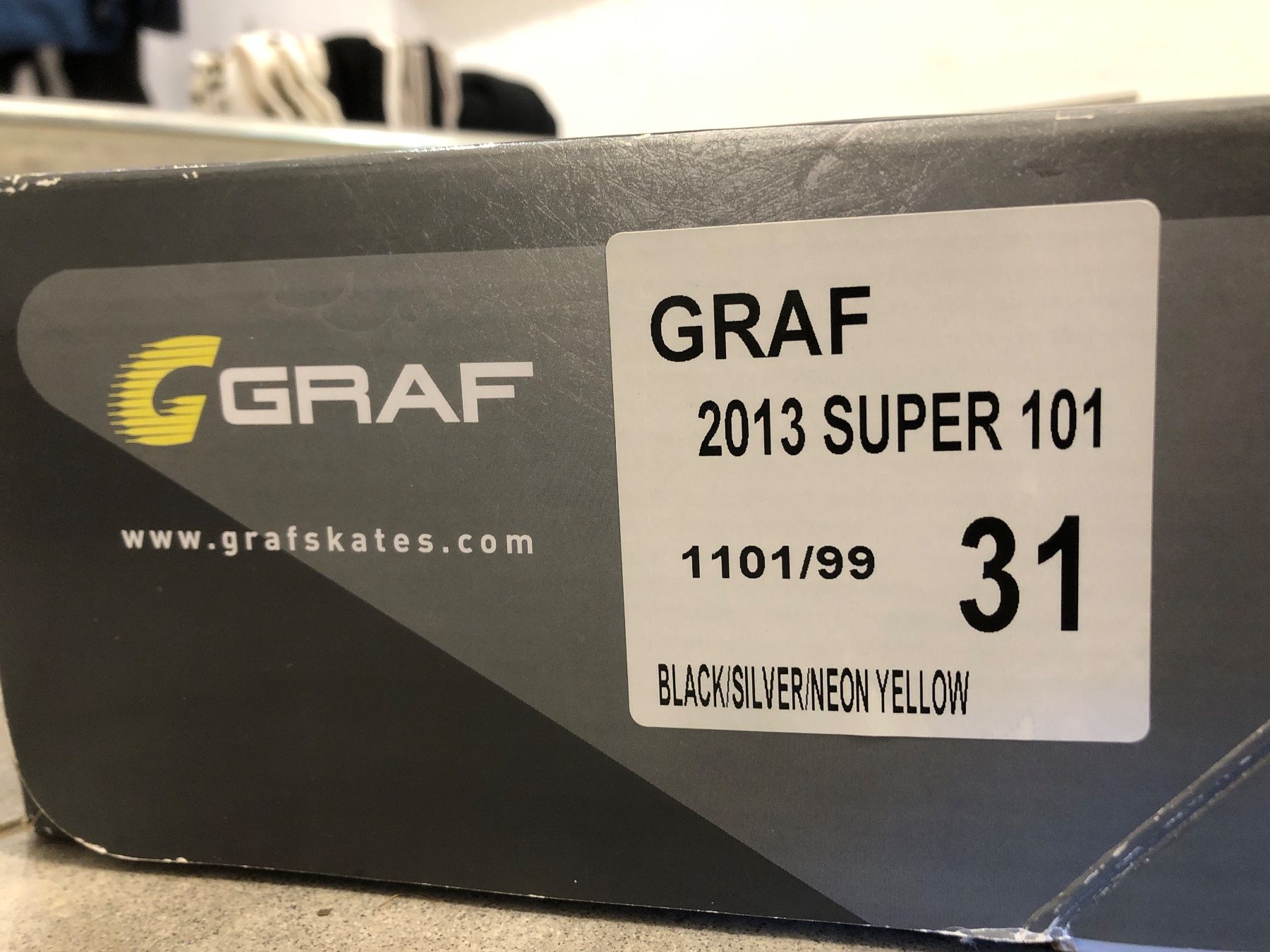 Graf Schlittschuhe: GRAF Eishockeyschuhe Gr. 31 Super 100s Top! – Gebraucht aus Neu St. Johann von thelandy 3