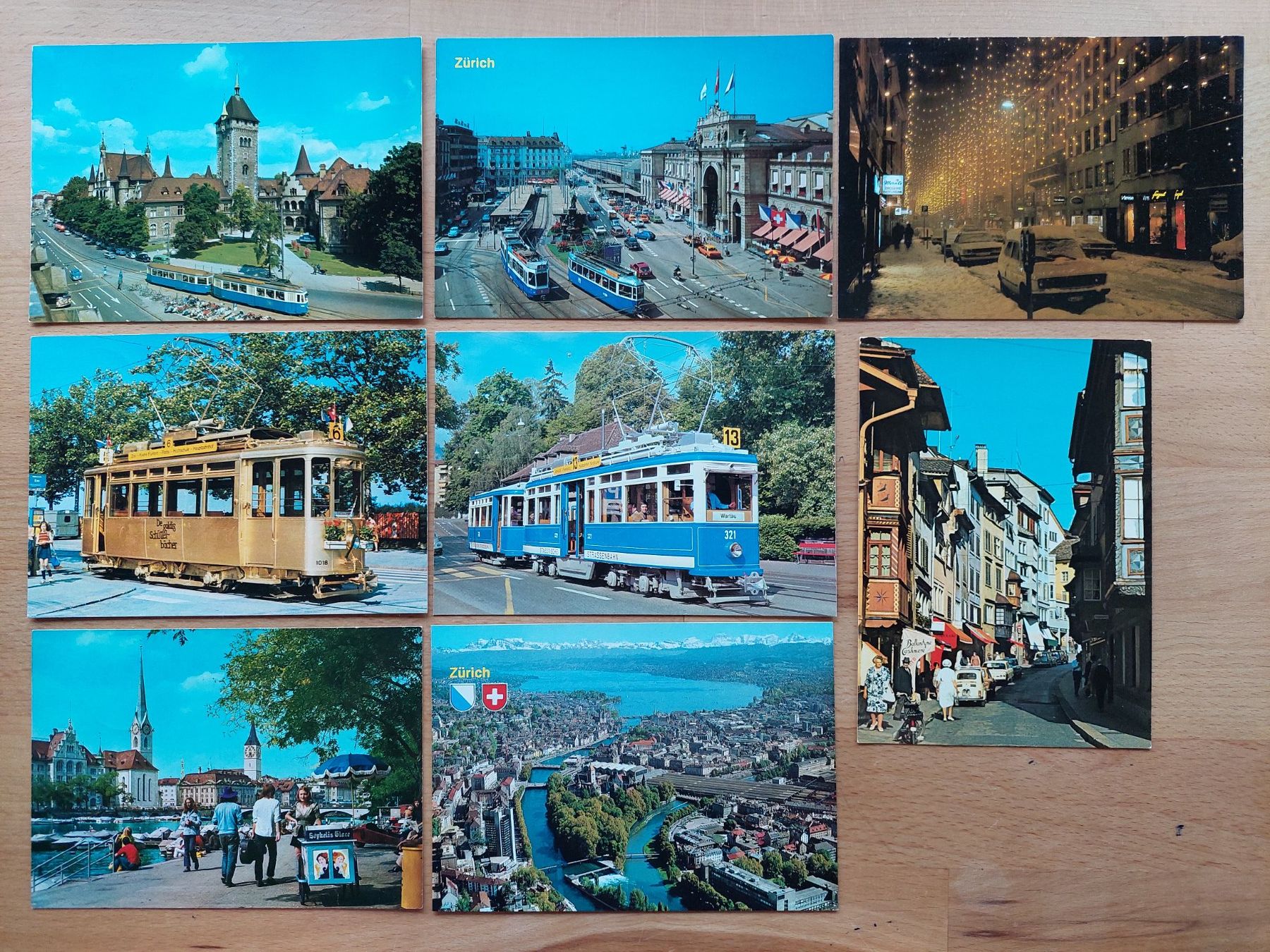 Tutti i francobolli: 29 Ansichtskarten Zürich gestempelt vor Ersttag – Usato da Obfelden venduto da Foto_Bild_Kunst_Buch 4