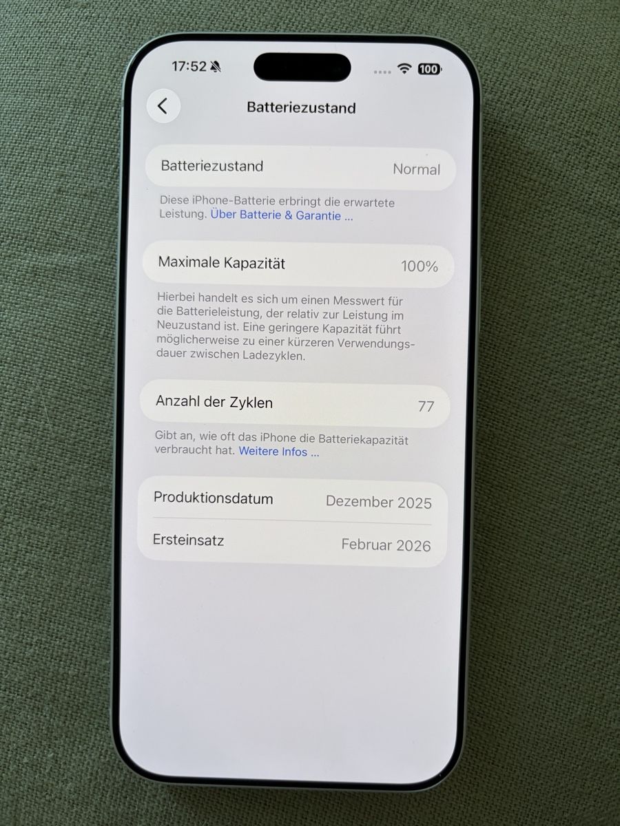Apple Telefoni cellulari / Smartphones: IPhone 17 Pro Max 256 GB Silber – Nuovo (secondo la descrizione) da Spreitenbach venduto da SwissRoeschti 5