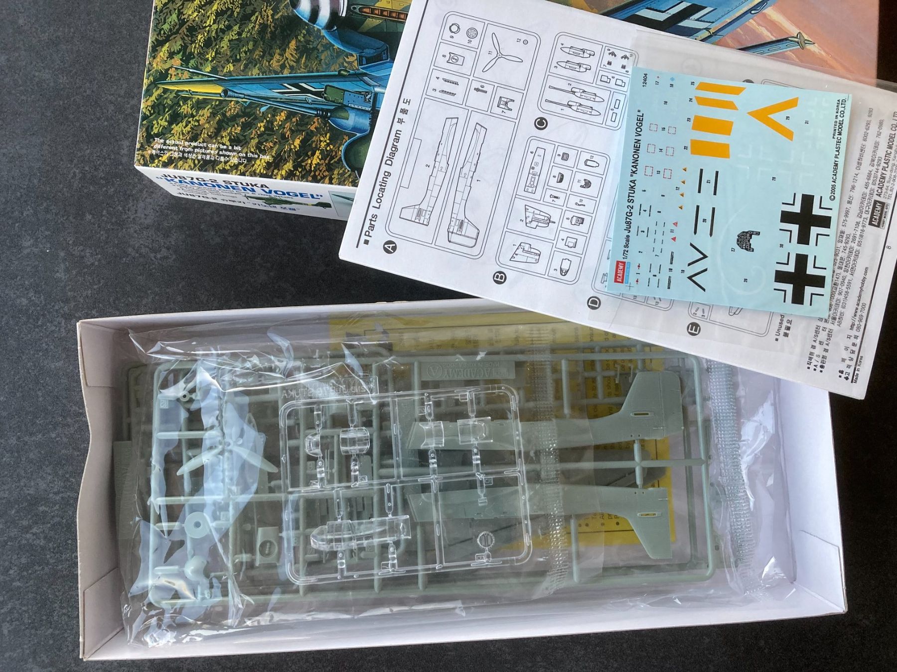Kit di modellismo & Modellini statici: Academy Ju87G-2 Stuka Kanonenvogel – Nuovo e nell'imballaggio originale da Höri venduto da Treblink 1