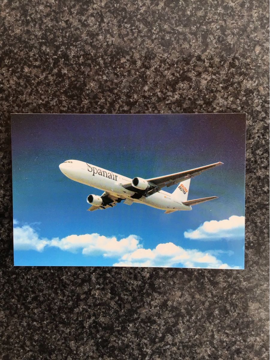 Cartoline postali: Spanair - carte postale/Postkarte – Nuovo (secondo la descrizione) da Nyon venduto da Mundeis