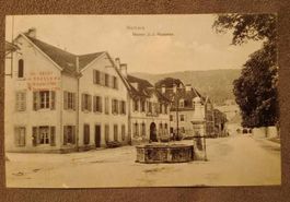 Carte postale / Môtiers - Maison Jean Jacques Rousseau