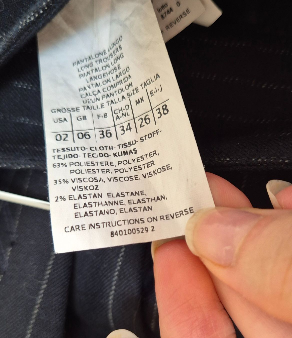 Max Mara Pantalons: Pantaloni Max&Co. a righe taglia 36 – Neuf (Voir description) à Vessy par erisakapllani 2