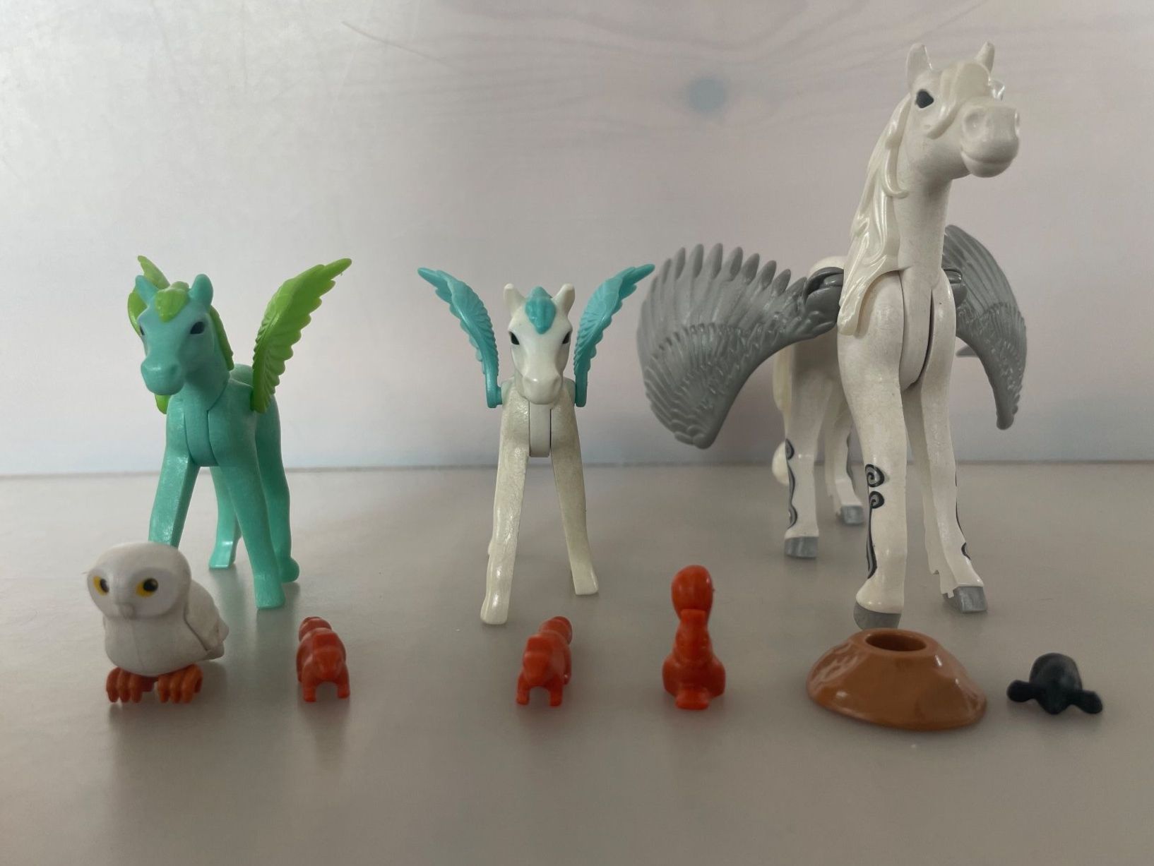 Playmobil Giocattoli: Playmobil Set - Prinzessin mit Pegasus und Baum mit Eule – Usato da Seelisberg venduto da Mira1313 2