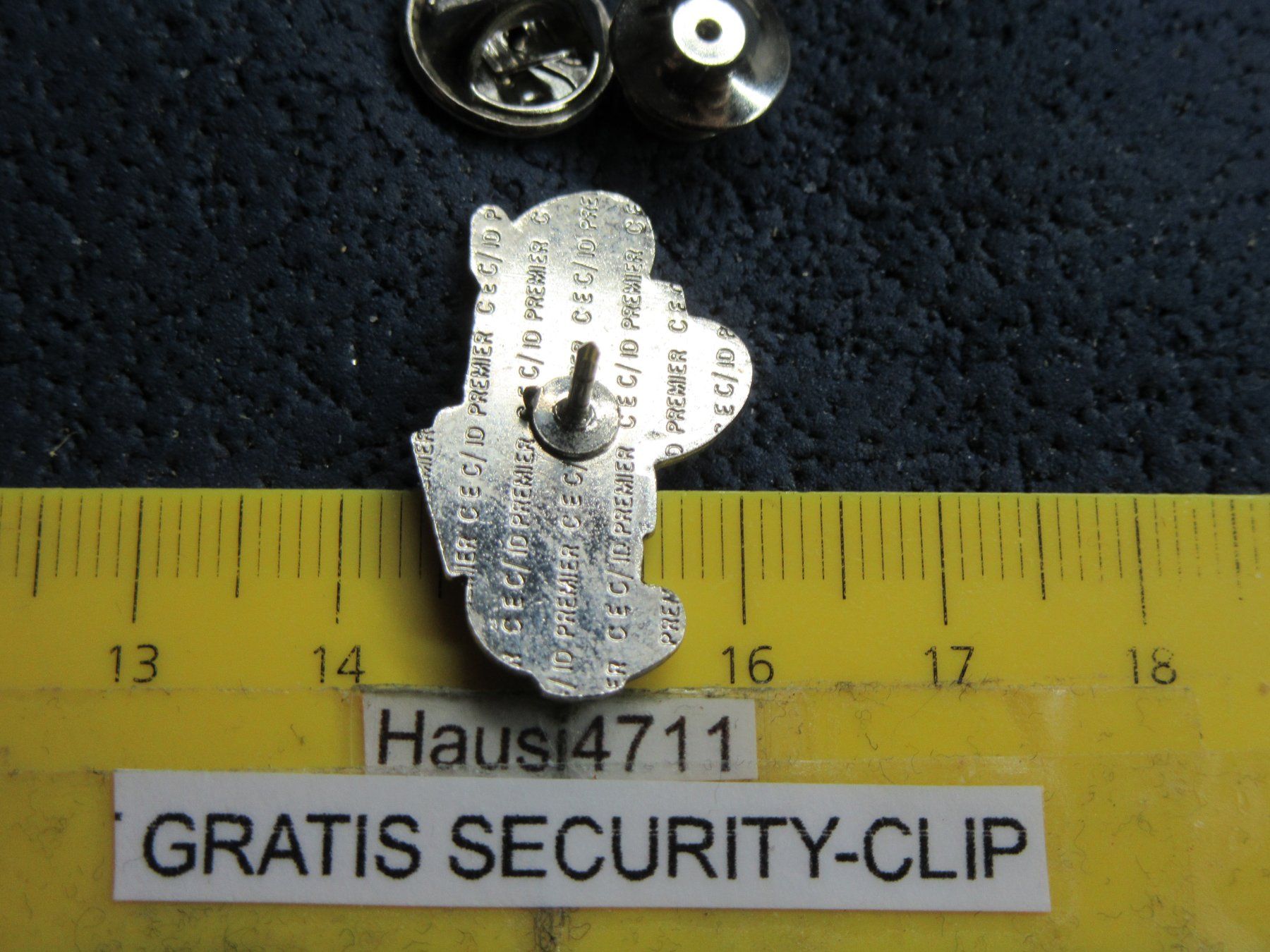 Placchette & Badge: HISPANO SUIZA AUTO PIN GLASIERT MIT SECURITY-CLIP – Usato da Ettingen venduto da Hausi4711 2