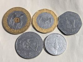 Mauritania circulating coins delivery begining of JULY