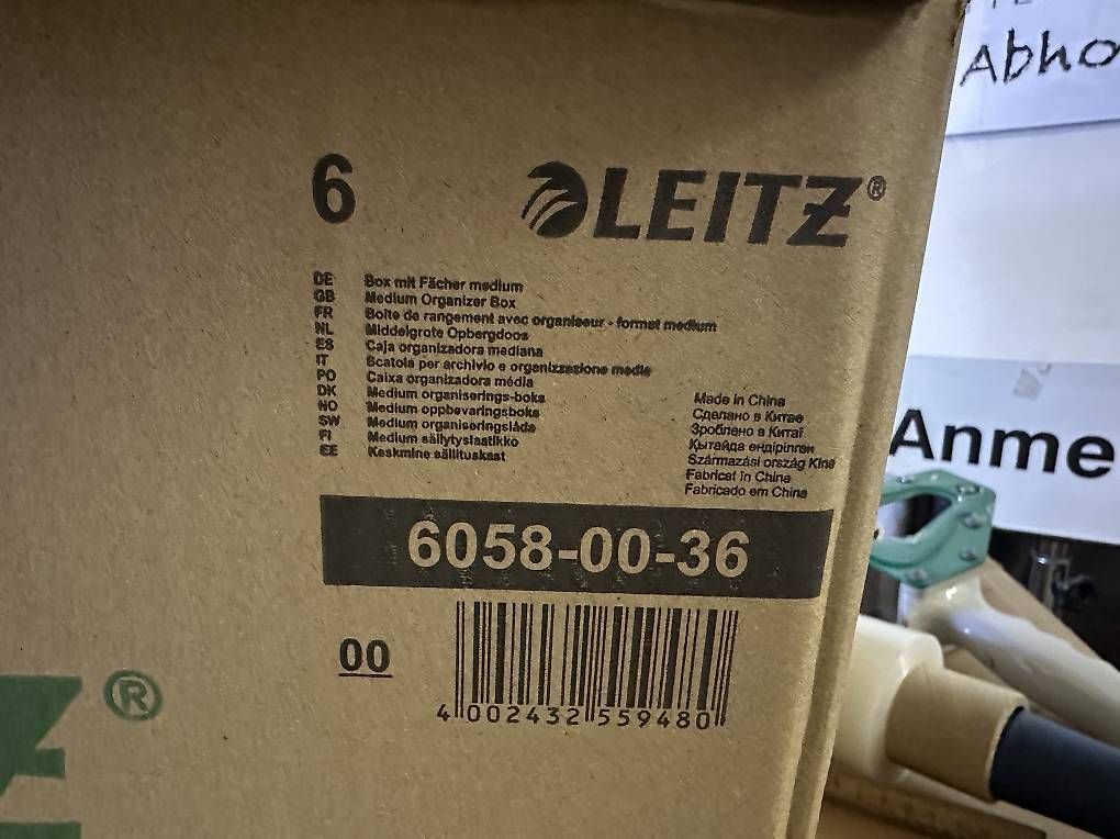 Casse di trasporto: 6 Stk. Organisationsbox Click & Store WOW, A4, blau LEITZ – Nuovo e nell'imballaggio originale da Necker venduto da liq24 4