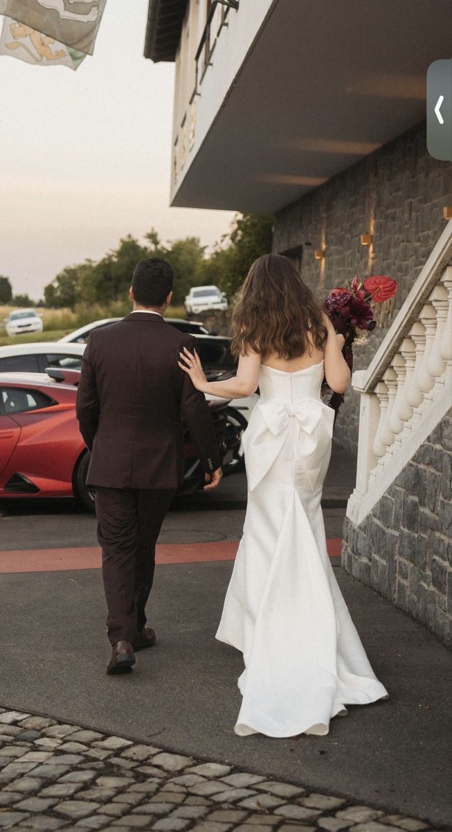 Vestiti: Dramatisches Hochzeitskleid - 2 Teiler – Usato da Teufen AR venduto da Muffin97 4