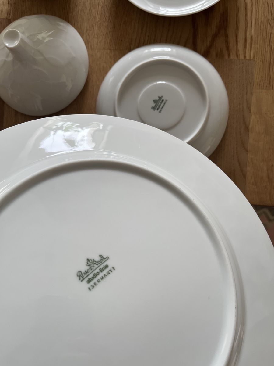 Rosenthal Geschirrsets: Rosenthal Lotus Weiss Geschirrset – Gebraucht aus St. Gallen von Lenibini 2