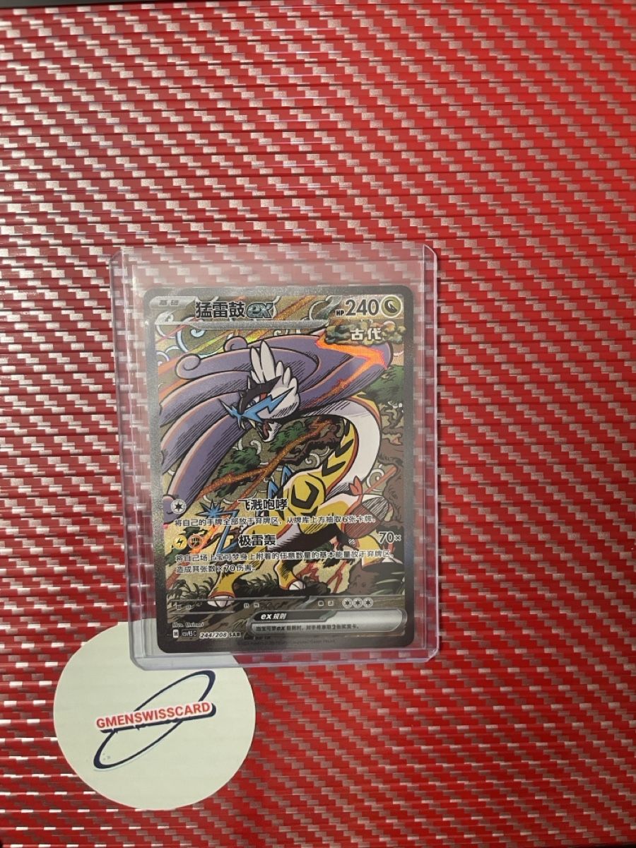 Pokémon Sammelbilder & Trading cards: Pokemon Card Raging Bolt 244/208 – Neu (gemäss Beschreibung) aus Wädenswil von Gmenswisscard