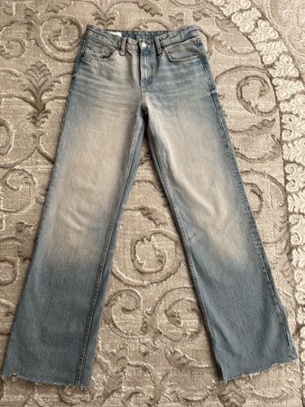 Jean Zara T.36 Bleu Clair comme neuf