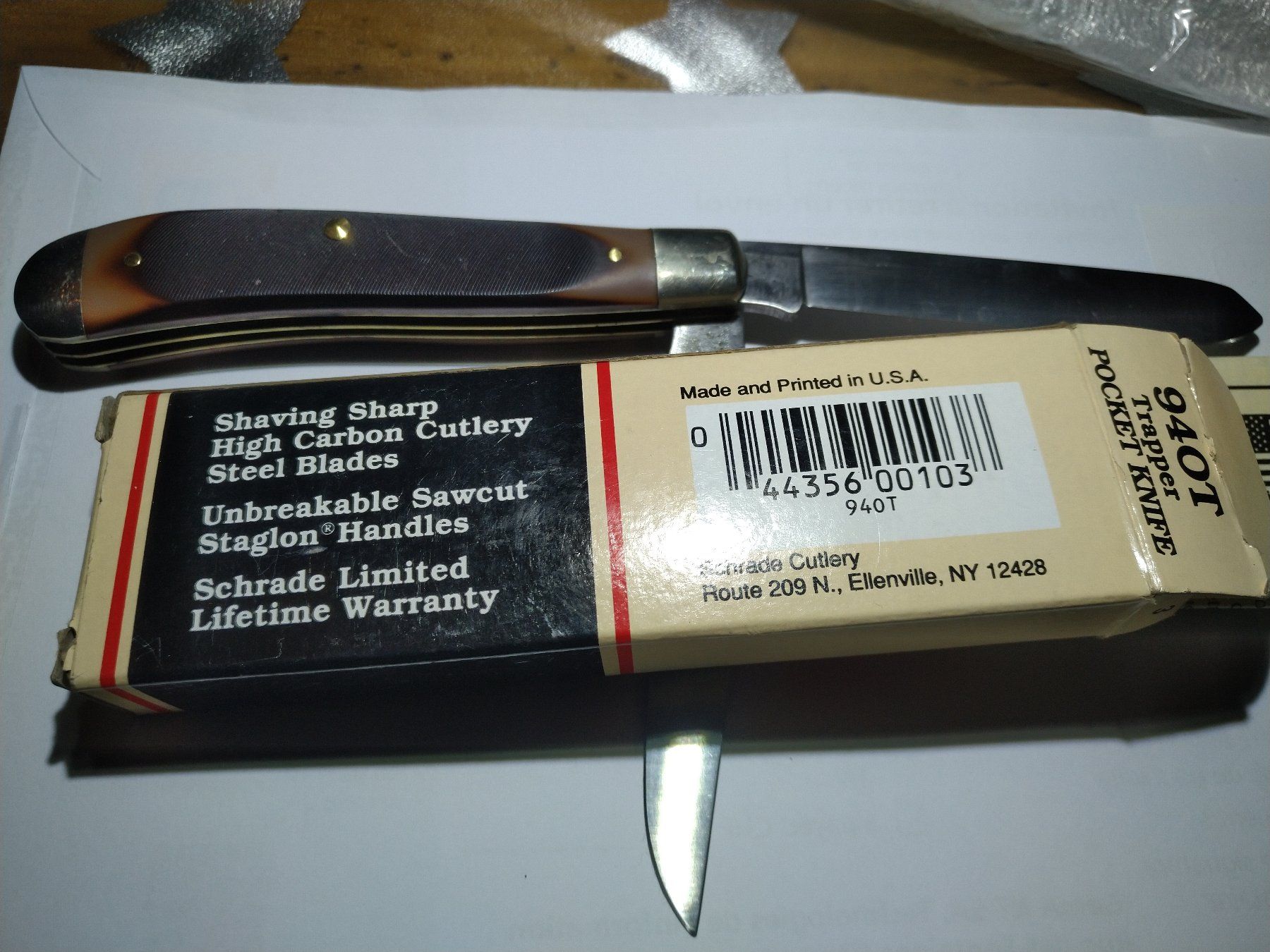 Accessori: Taschenmesser Schrade+ U.S.A. – Nuovo (secondo la descrizione) da Orzens venduto da Orzens 4