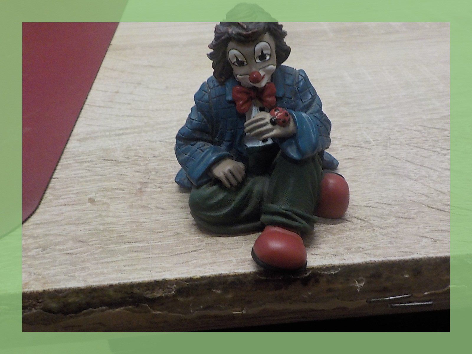 Statuette: Gilde Clown mit Marienkäfer – Usato da Bülach venduto da Freieck 1