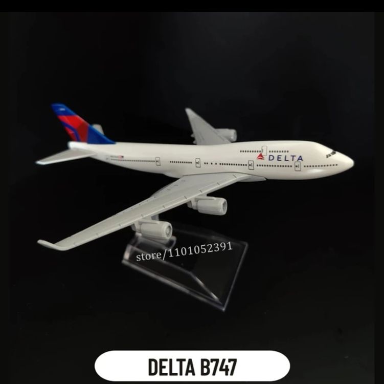 Maquette Avion Boeing 757 DHL 1/400 En Métal - Modèle Réduit 16cm Avec Support - Collection Passion Aviation