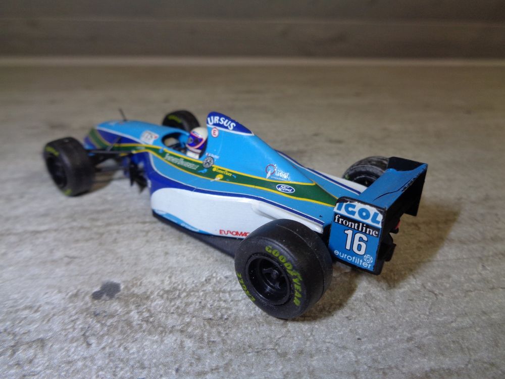 Miniature Onyx 1:43 – F1 Senna McLaren MP4/6 & Williams FW16 – Édition Limitée