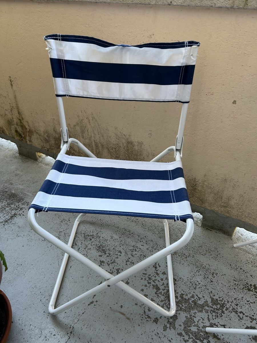 Sgabelli: Zusammenklappbarer Camping hocker mit Lehne  – Usato da Zürich venduto da ann_9fv5