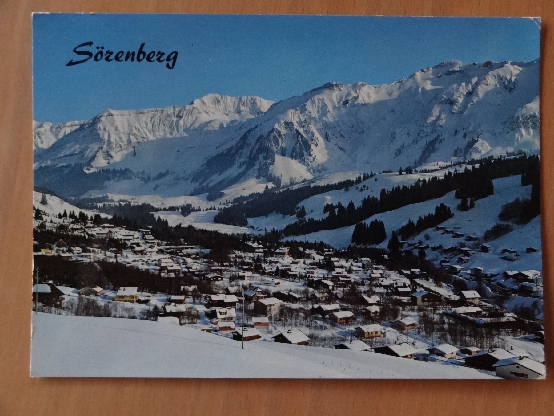 Cartoline postali: Sörenberg - LU - 1986 enneigée – Usato da St Léonard venduto da Riglin