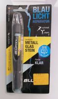BLUFIXX Reparaturstift BLAU LICHT Metall Glas Stein Klar NEU