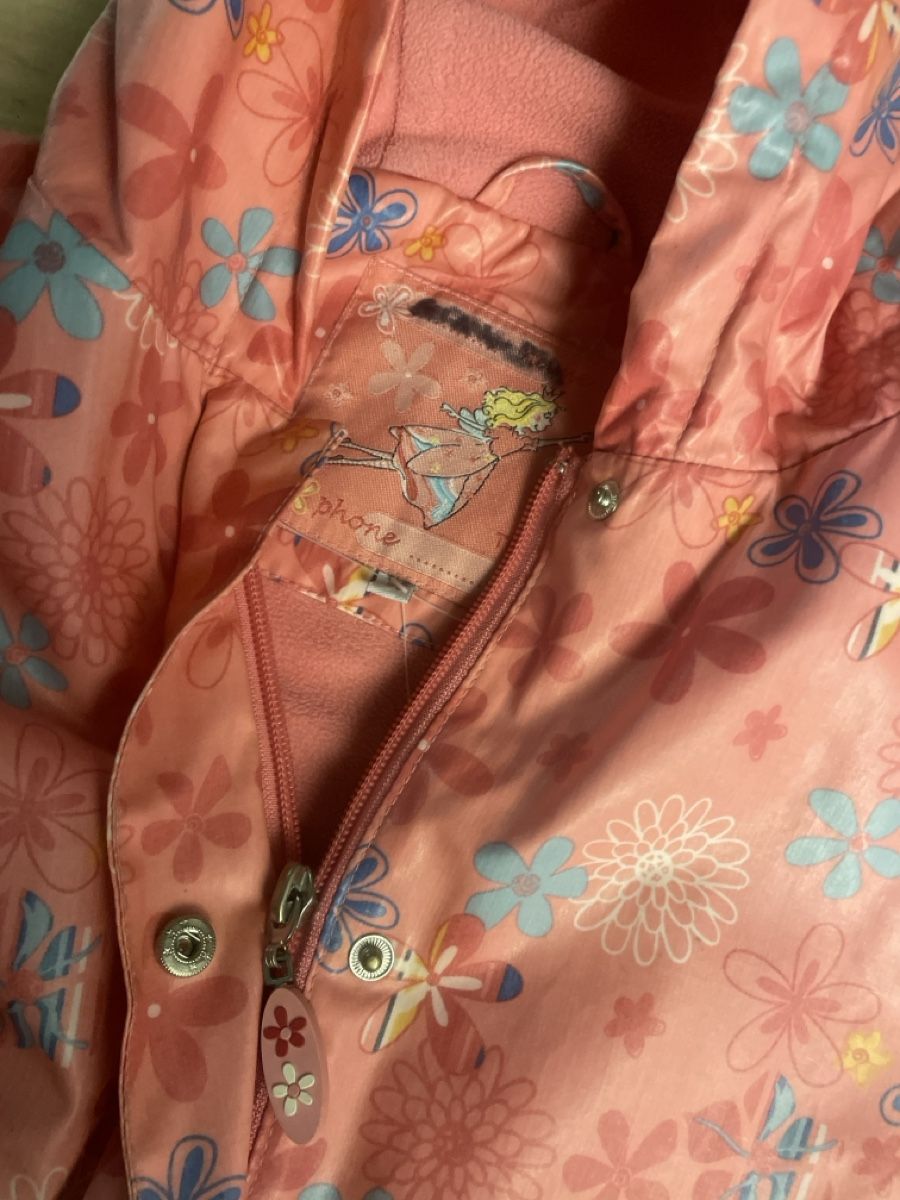Tchibo Giacche & Cappotti: Rosa Mädchen Regenjacke, Gr.122/128 – Usato da Obergerlafingen venduto da cabo4 1