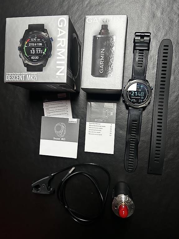 Garmin Smartwatch: Garmin Descent Mk2i & Transmitter T1 – D'occasion à Schalunen par Nicu21 2