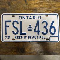 🇨🇦 Autoschild, Ontario FSL-436 - Kanada 