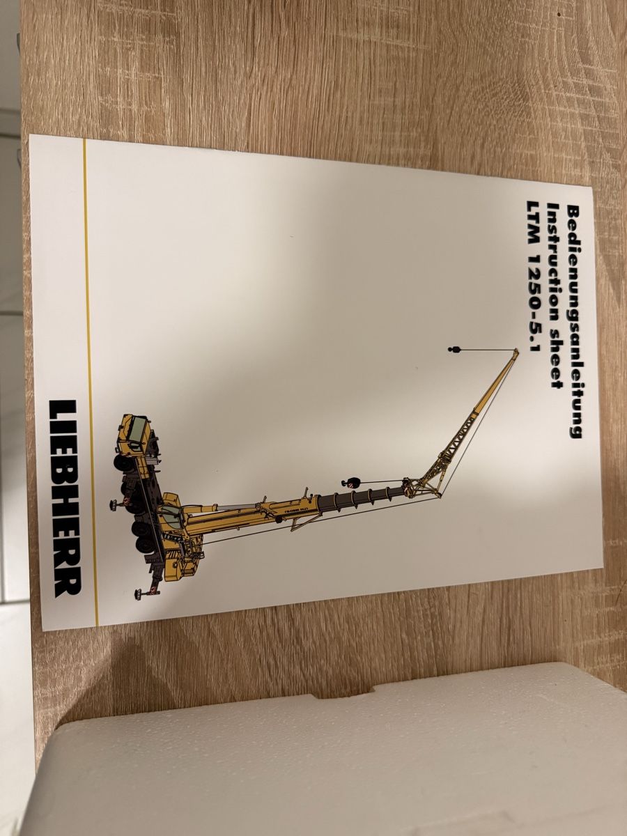 Liebherr Gru: Liebherr Ltm 1250-5.1 Feldmann – Nuovo e nell'imballaggio originale da Täuffelen venduto da Buur8686 6