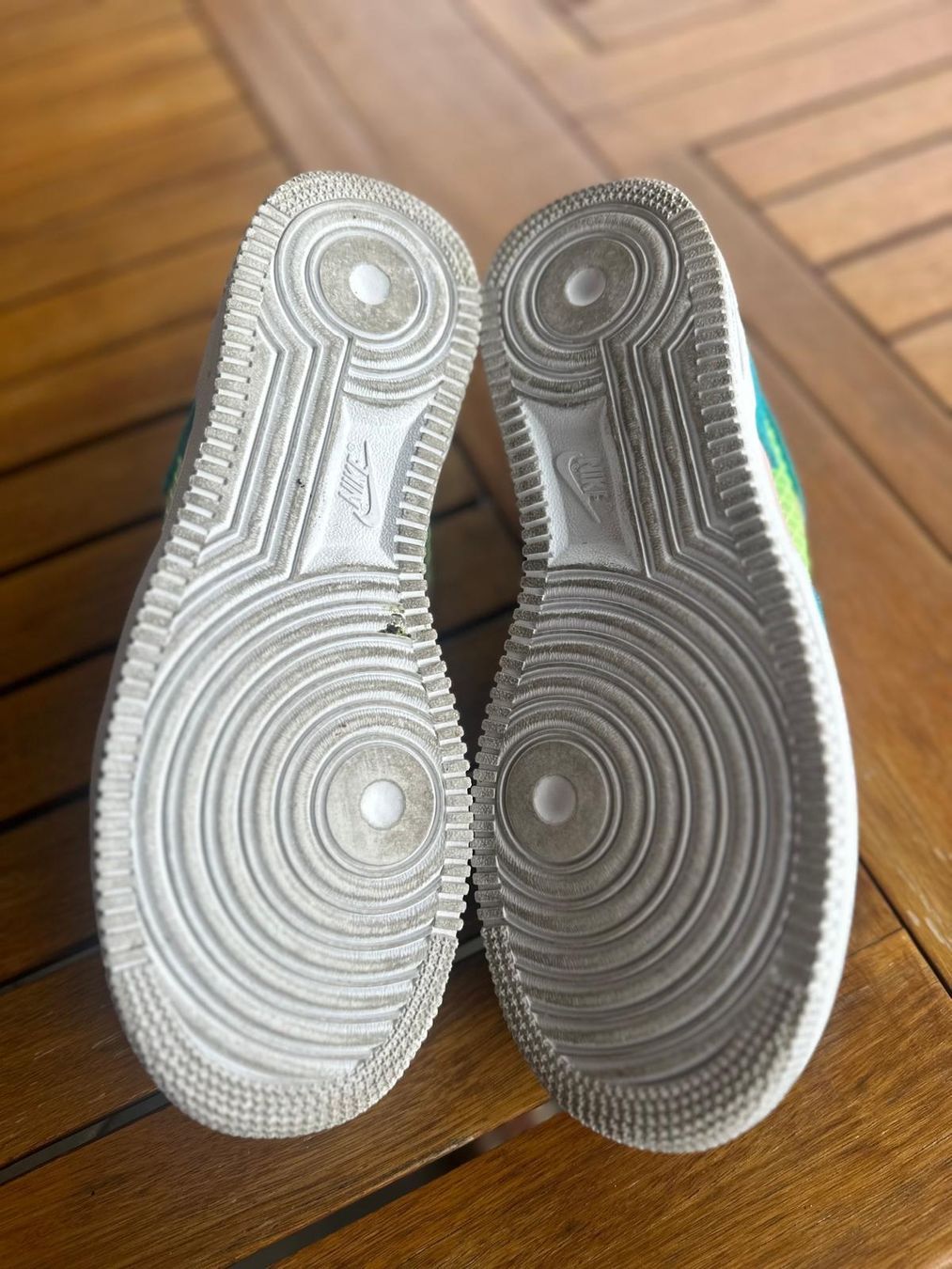 Scarpe da uomo: Baskets Nike Air Force 1 turquoise taille 40.5 – Usato da Praz (Vully) venduto da Redfield45 2
