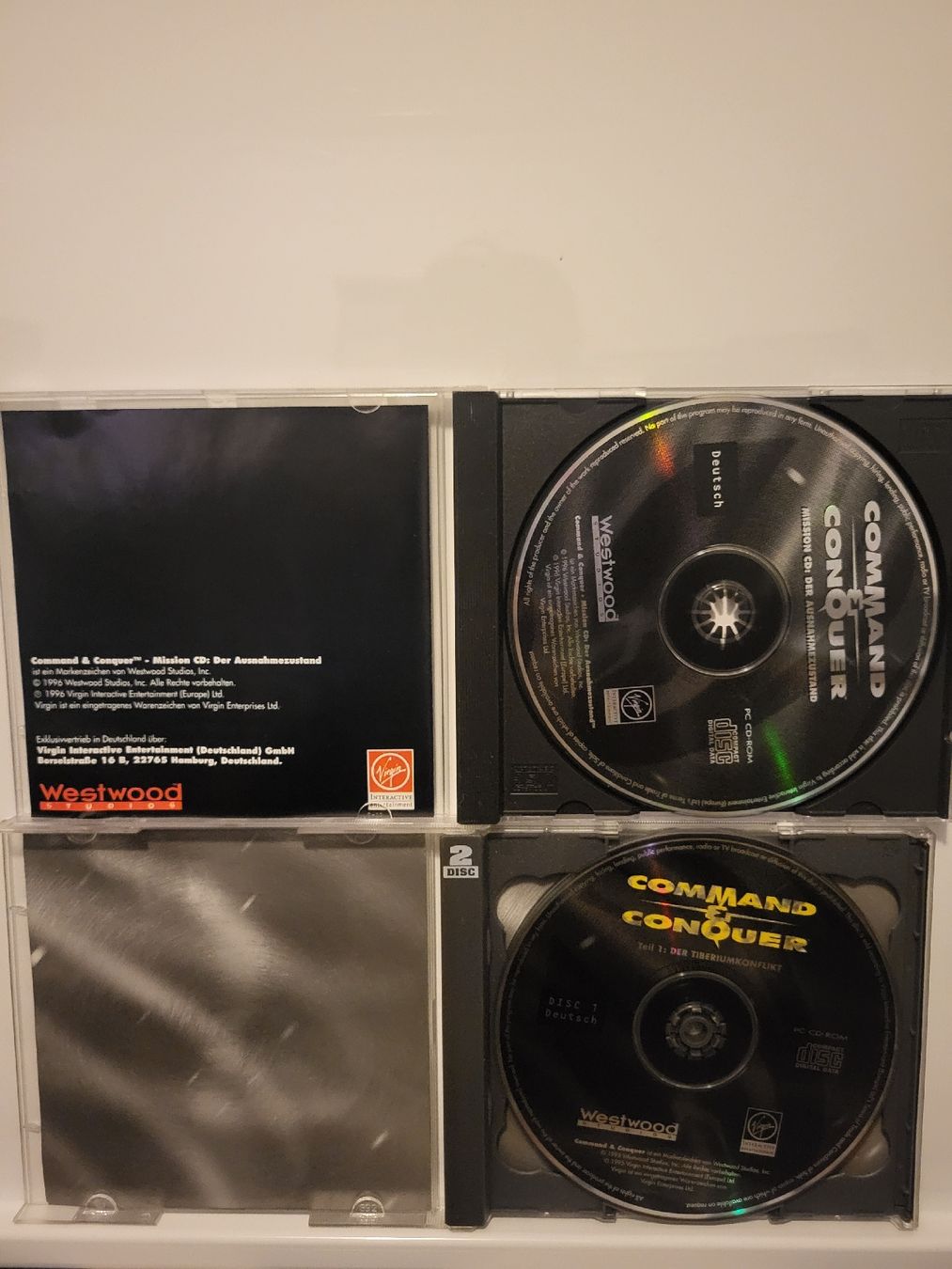 Spiele: Command & Conquer PC, Tiberium+Mission CD Collection (CIB) – Neu (gemäss Beschreibung) aus Conthey von Th3gr4yf0x 1